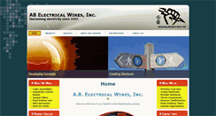 Desktop Screenshot of abelectricalwires.com